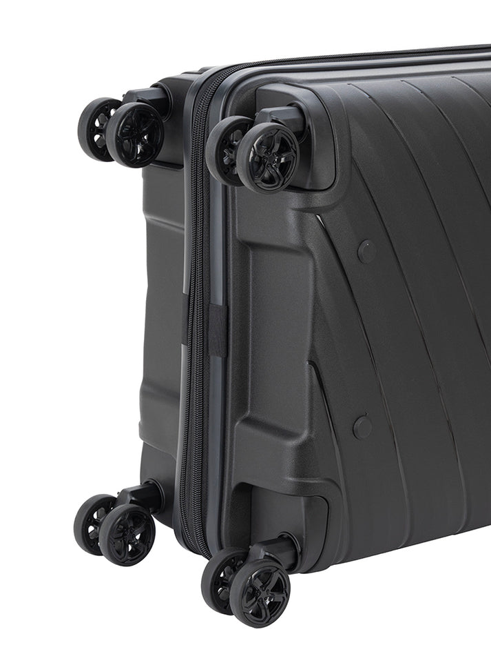 Cellini Pulse Carry On 4-Wheel Trolley Case | Black