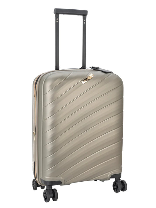 Cellini Pulse Carry On 4-Wheel Trolley Case | Gold