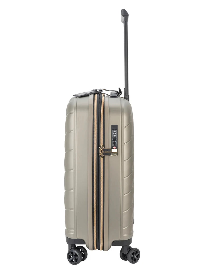 Cellini Pulse Carry On 4-Wheel Trolley Case | Gold