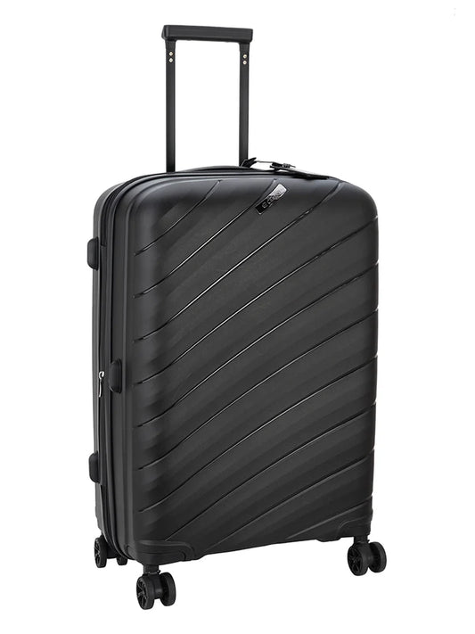 Cellini Pulse Medium 4-Wheel Trolley Case | Black