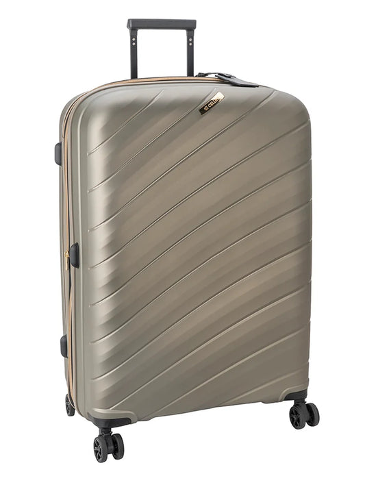 Cellini Pulse Large 4-Wheel Trolley Case | Gold