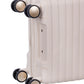 Cellini Allure Hardshell 4 Wheel Carry On Trolley | Off-White