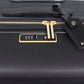 Cellini Allure Hardshell Large 4 Wheel Trolley Case | Black