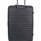 Cellini Allure Hardshell Large 4 Wheel Trolley Case | Black