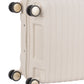 Cellini Allure Hardshell Medium 4 Wheel Trolley Case | Off-White