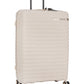 Cellini Allure Hardshell Large 4 Wheel Trolley Case | Off- White