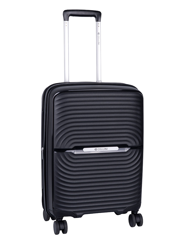 Cellini Sonic Carry On 4 Wheel Trolley | Black