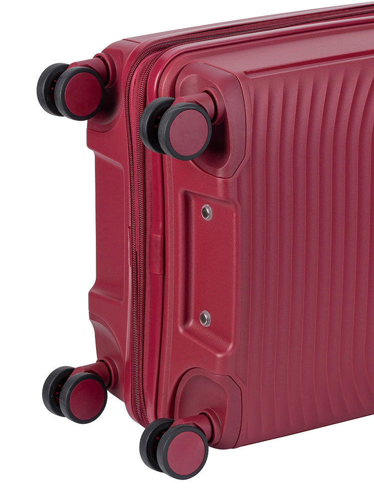 Cellini Sonic Carry On 4 Wheel Trolley | Burgundy