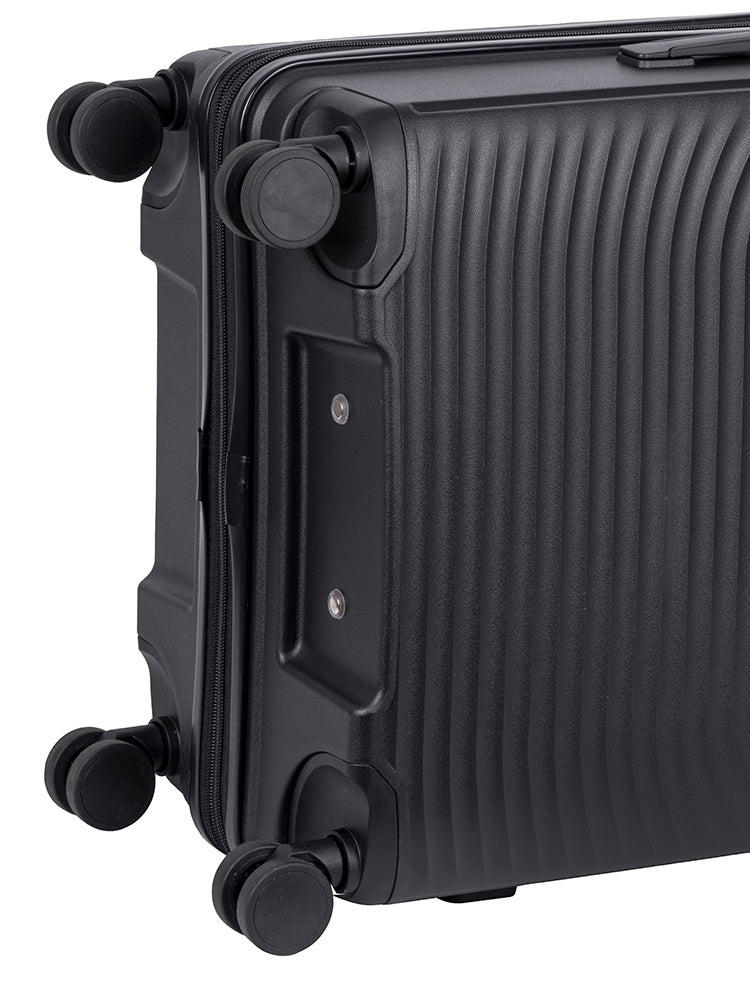 Cellini Sonic Medium 4 Wheel Trolley | Black