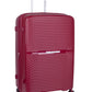 Cellini Sonic Large 4 Wheel Trolley | Burgundy