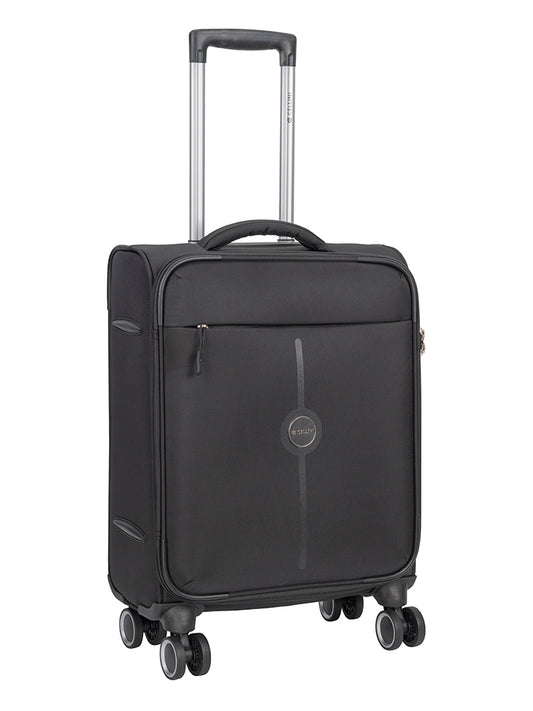 Cellini Rapido Carry On 4 Wheel Trolley | Black