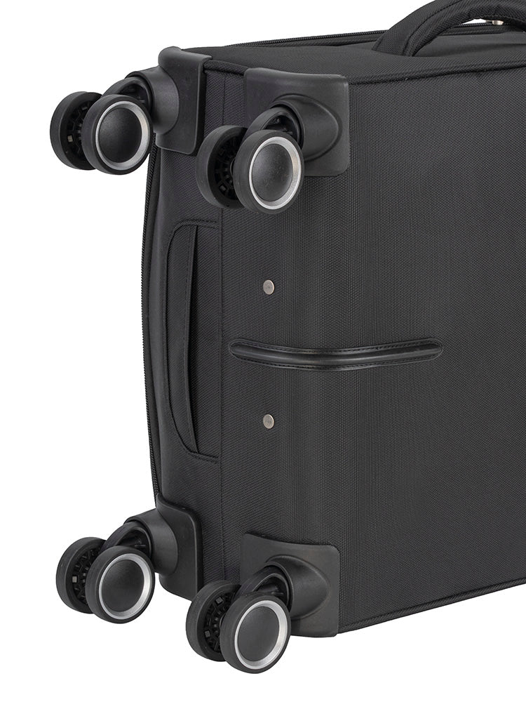 Cellini Rapido Carry On 4 Wheel Trolley | Black