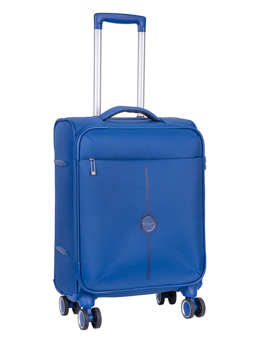Cellini Rapido Carry On 4 Wheel Trolley | Blue