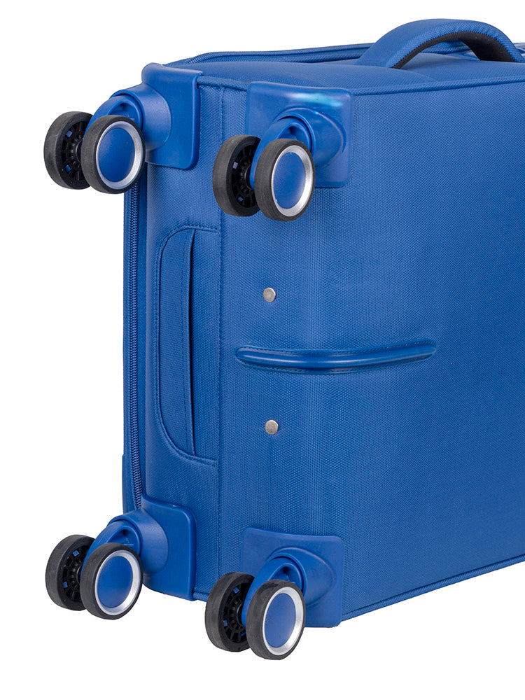 Cellini Rapido Carry On 4 Wheel Trolley | Blue