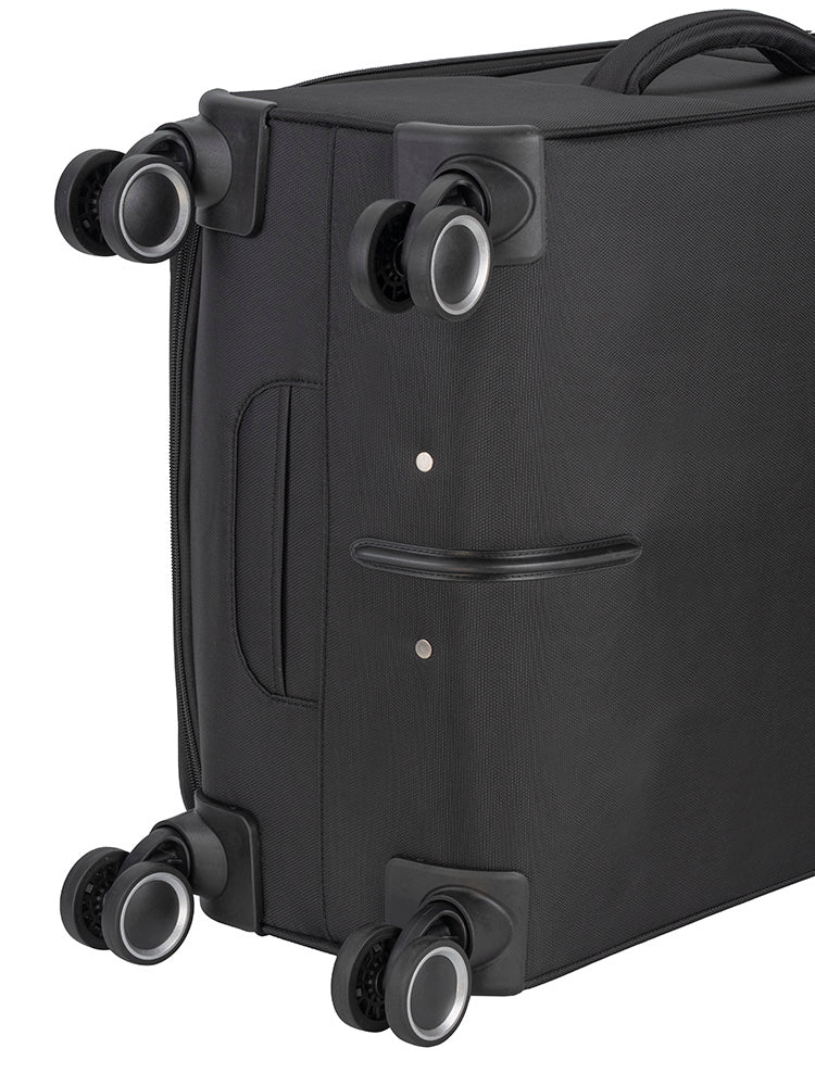Cellini Rapido Medium 4 Wheel Trolley | Black