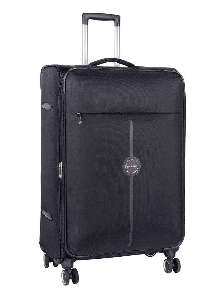 Cellini Rapido Large 4 Wheel Trolley | Black