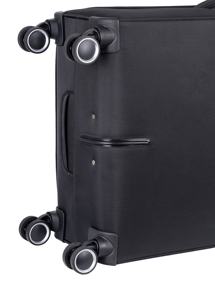 Cellini Rapido Large 4 Wheel Trolley | Black