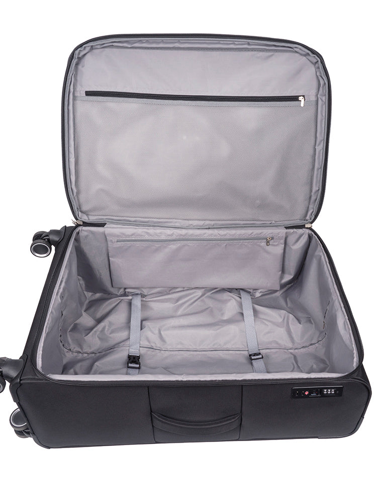 Cellini Rapido Large 4 Wheel Trolley | Black