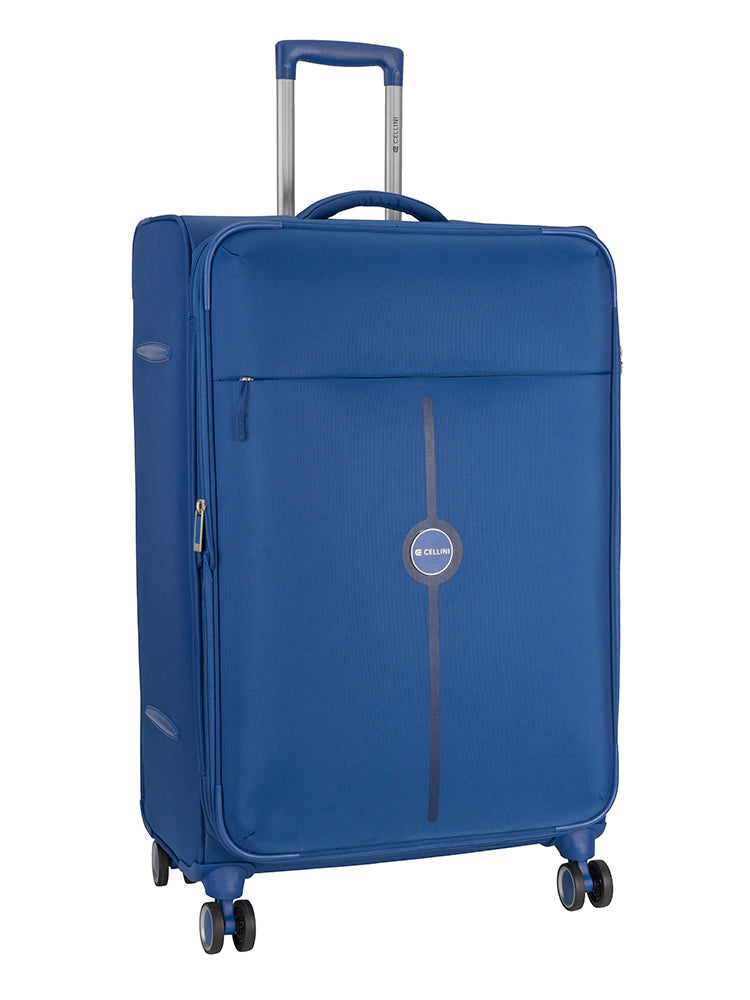 Cellini Rapido Large 4 Wheel Trolley | Blue