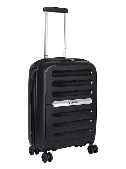Cellini Nitro 4 Wheel Carry On Trolley Case | Black