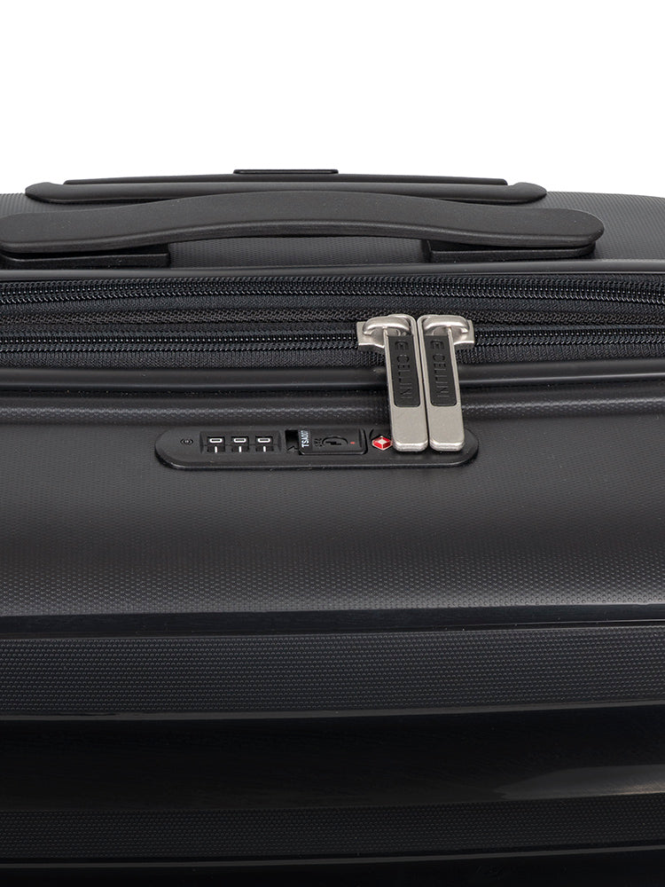 Cellini Nitro Medium 4 Wheel Trolley Case | Black