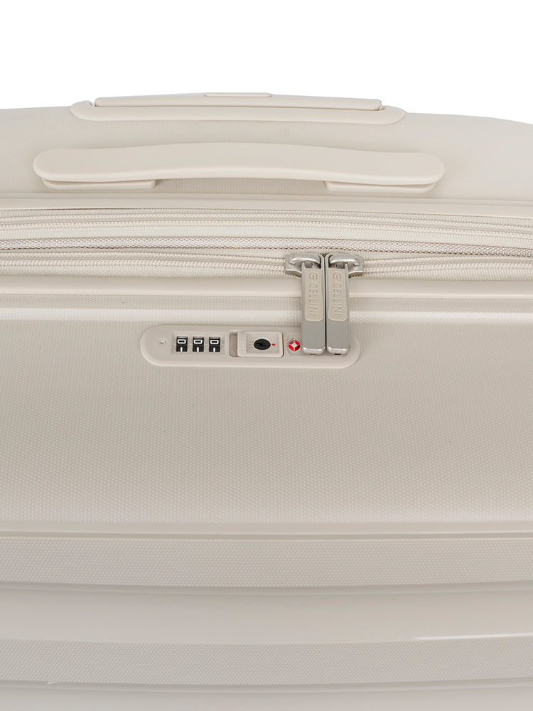 Cellini Nitro Large 4 Wheel Trolley Case | Pumice Stone