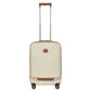 Bric's Taormina ultra-light cabin trolley with pocket | Cream
