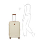 Bric's Taormina ultra-light large trolley | Cream