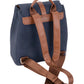 Cellini Elara Backpack | Denim Blue & Tan