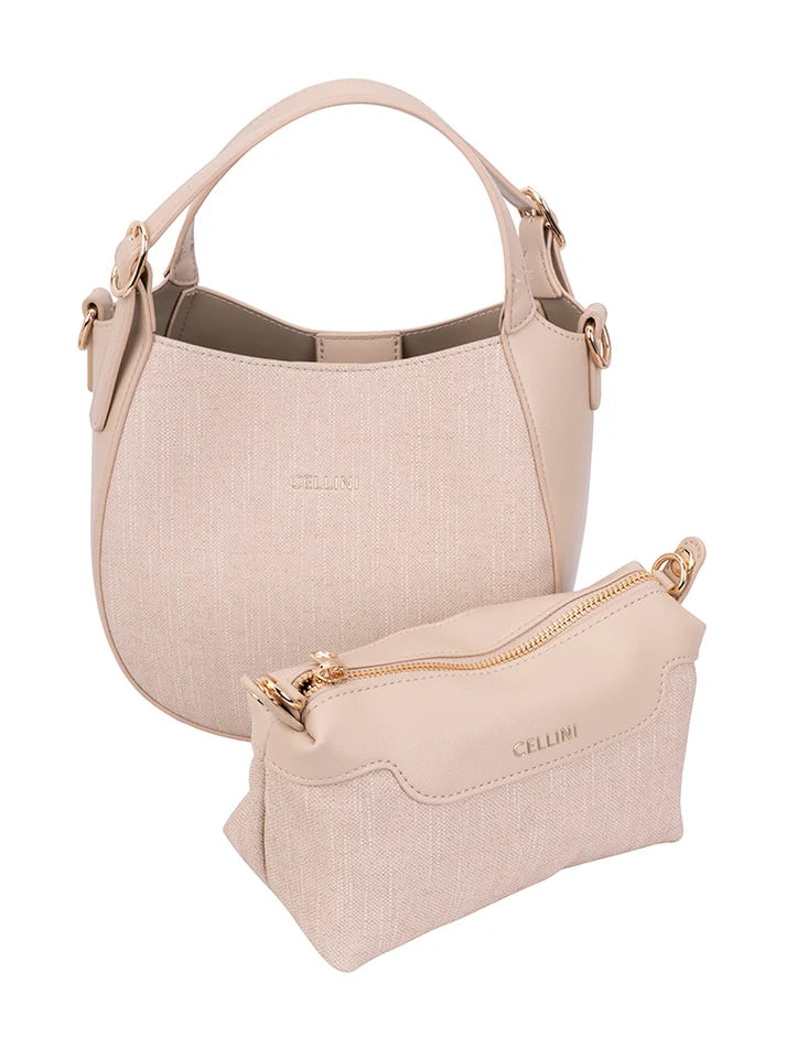 Cellini Thalia Crossbody Sling | Beige