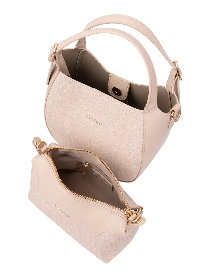 Cellini Thalia Crossbody Sling | Beige