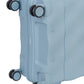 ELLE Medium 4 Wheel Trolley Case | Pastel Blue