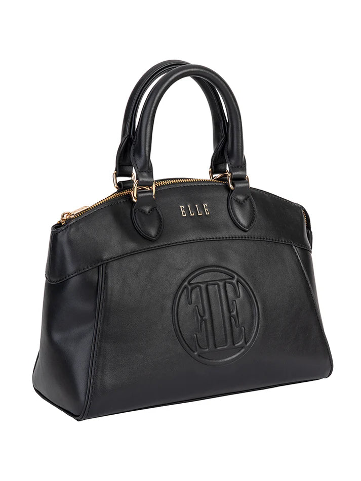 ELLE Embossed Dome | Black
