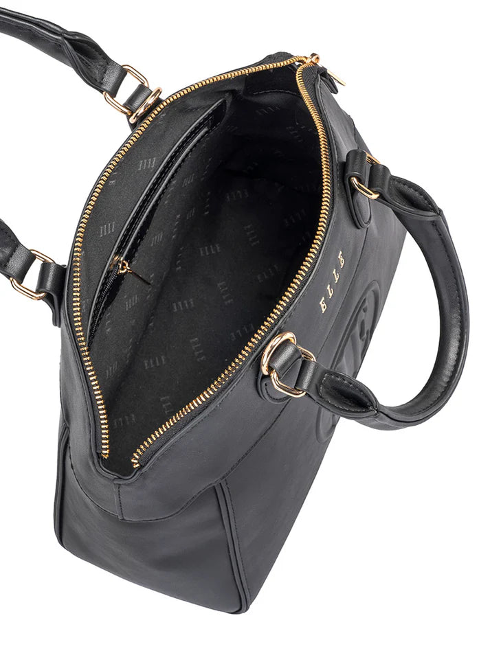 ELLE Embossed Dome | Black