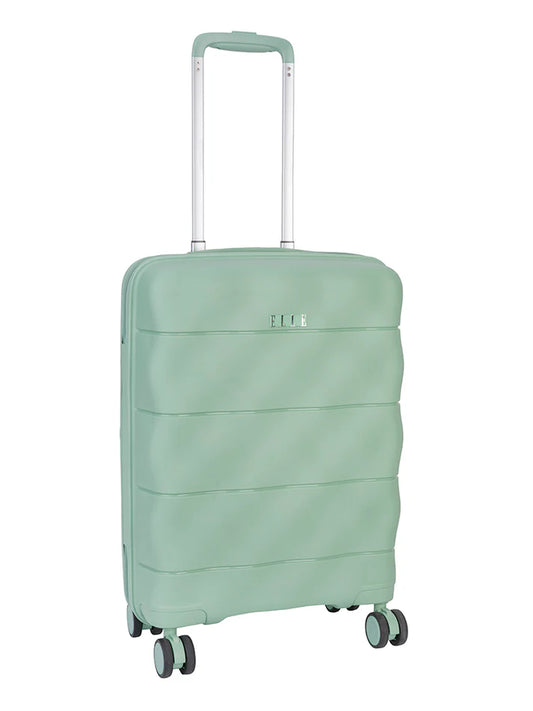 ELLE 4 Wheel Carry On Trolley Case | Mint Green