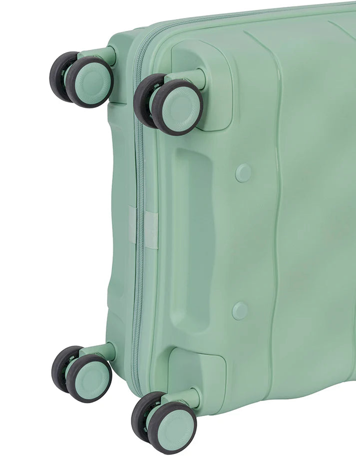 ELLE 4 Wheel Carry On Trolley Case | Mint Green