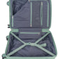 ELLE 4 Wheel Carry On Trolley Case | Mint Green