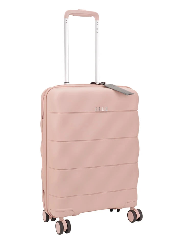 ELLE Carry-on 4 Wheel Trolley Case | Dusty Pink