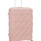 ELLE Medium 4 Wheel Trolley Case | Dusty Pink