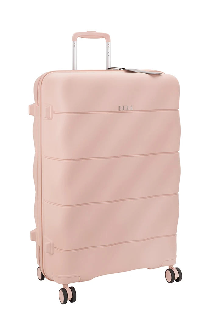ELLE Large 4 Wheel Trolley Case | Dusty Pink