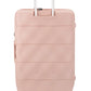 ELLE Large 4 Wheel Trolley Case | Dusty Pink