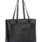 ELLE Embossed Tote | Black