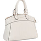 ELLE Embossed Dome | Off-White