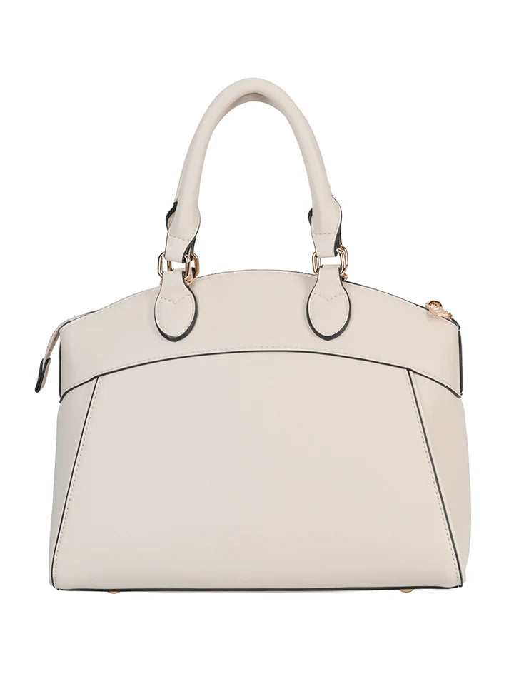ELLE Embossed Dome | Off-White