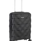 ELLE 4 Wheel Carry On Trolley Case | Black
