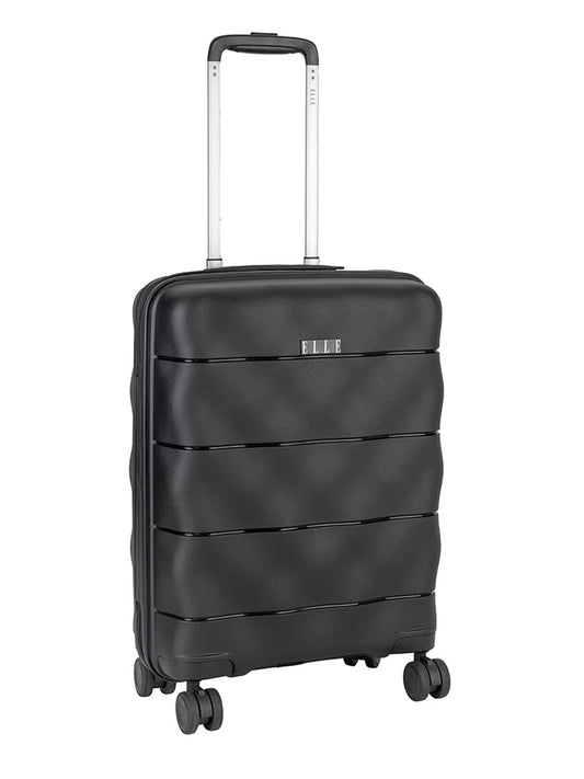 ELLE 4 Wheel Carry On Trolley Case | Black