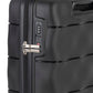 ELLE 4 Wheel Carry On Trolley Case | Black