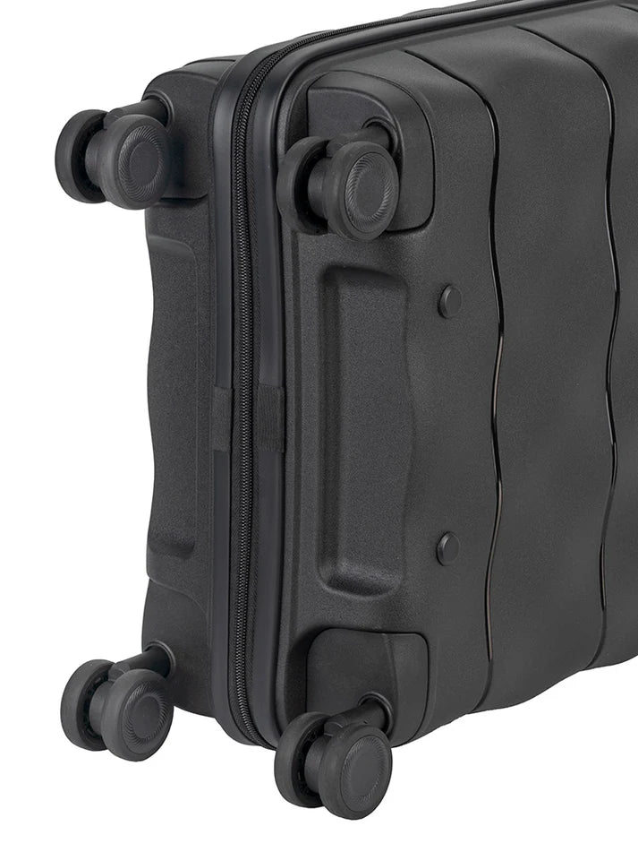 ELLE 4 Wheel Carry On Trolley Case | Black