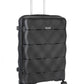 ELLE Medium 4 Wheel Trolley Case | Black