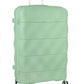ELLE Large 4 Wheel Trolley Case | Mint Green